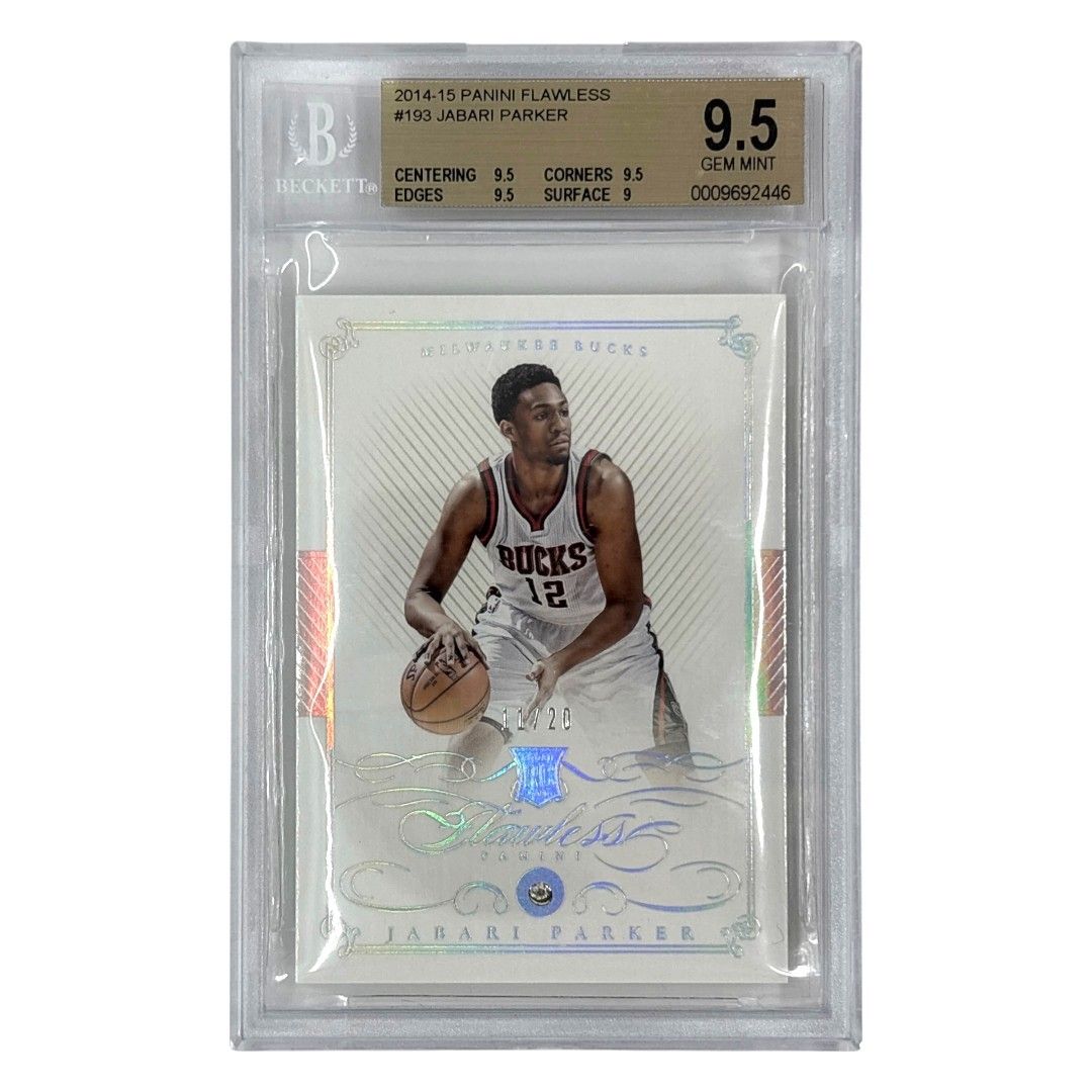 Nba Panini Flawless Jabari Parker Bucks 11/20 #193 It1