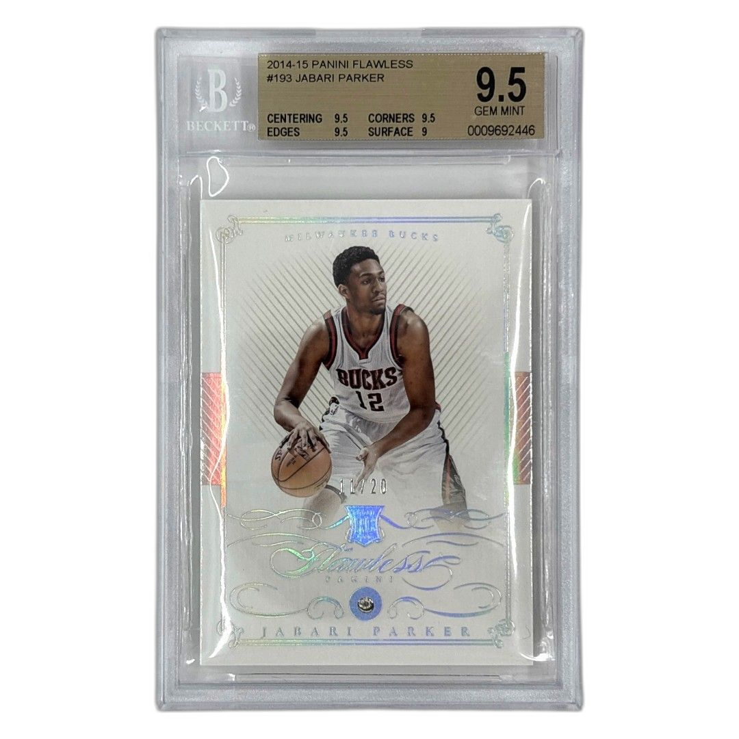 Nba Panini Flawless Jabari Parker Bucks 11/20 #193 It1