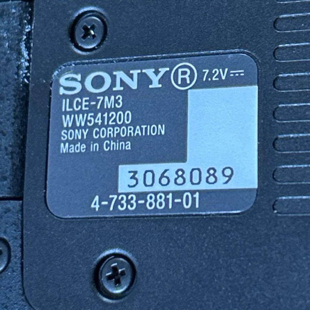 Sony Mirrorless Interchangeable Lens Cameras 7 Iii Ilce-7M3