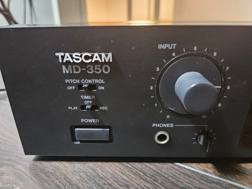 Cd, Md Cassette Decks Tascam Md-350 Teac