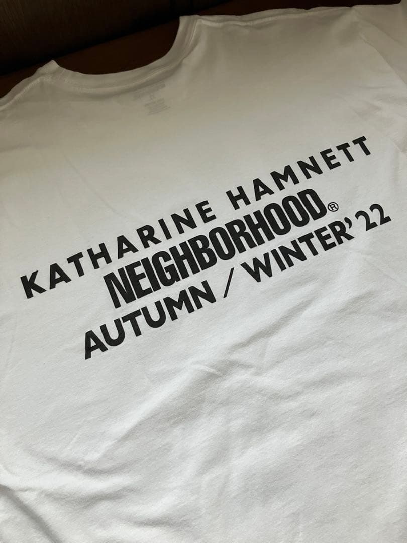 T-shirts de quartier Katharine Hamnett T Xl