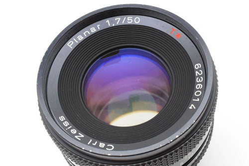 Contax Lens (Single Focus) Planar F1.7 Aej #1861