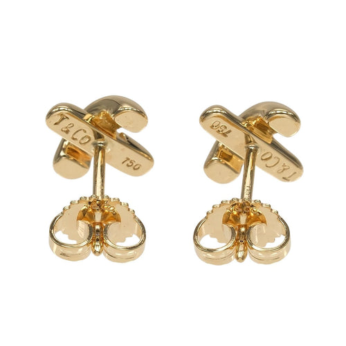 Tiffany Earrings (For Both Ears) Tiffany&Co. K18 3G