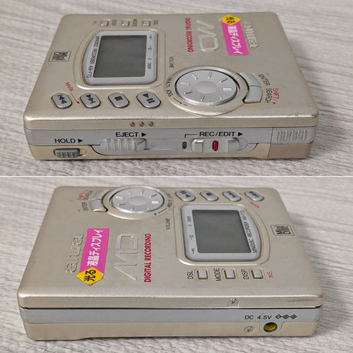 Aiwa Portable Md Player Am-F70 Rc-Hx30