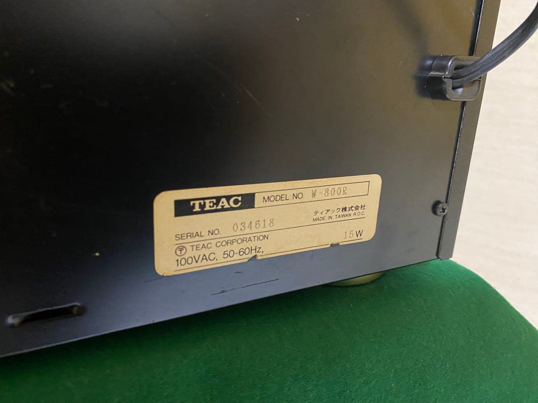 Teac Cd, Md Cassette Decks W-800R