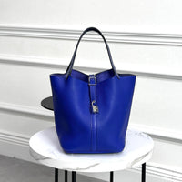 Hermes Handbags Mm Blueelectric