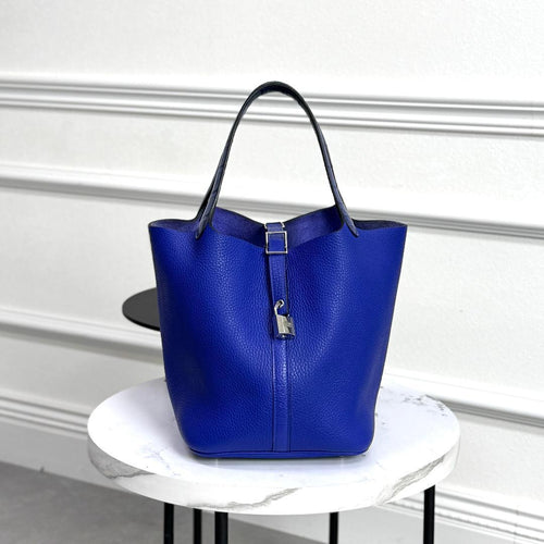 Hermes Handbags Mm Blueelectric