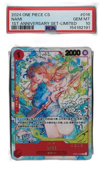 One -Piece Card Game Psa10 No.0238 )(R){ Op01-016 /1St Anniversary Set]1