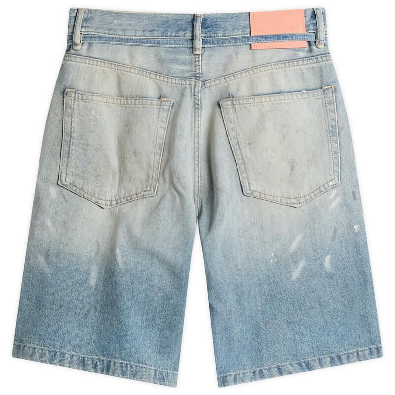 Casual Pants Acne Studios Roland Denim Shorts Light Blue