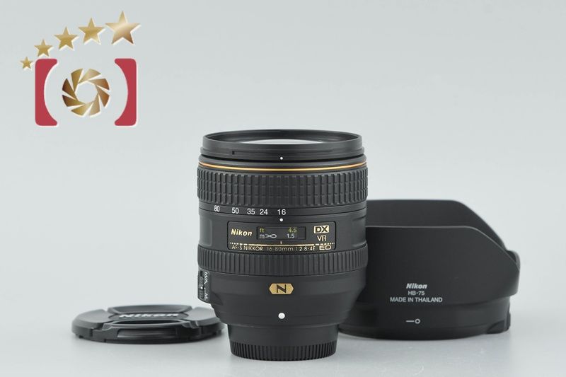 Nikon Lens (Zoom) Af-S Dx Nikkor 16-80Mm F/2.8-4 E Ed Vr