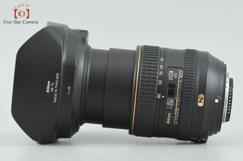 Nikon Lens (Zoom) Af-S Dx Nikkor 16-80Mm F/2.8-4 E Ed Vr
