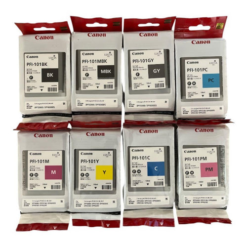 Canon Ink Cartridges Refills Pfi-101 8