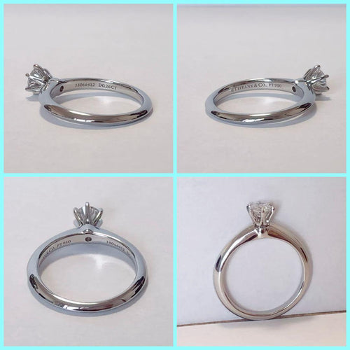 Tiffany Rings Pt950 0.26