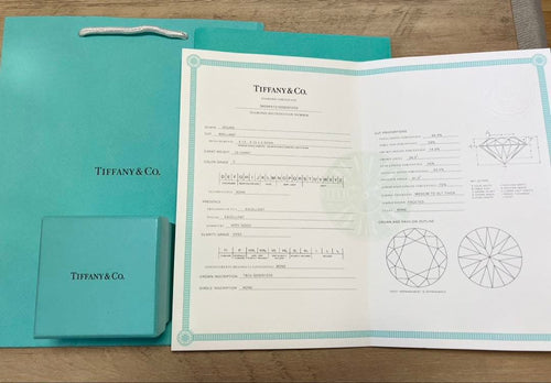 Tiffany Rings Pt950 0.26