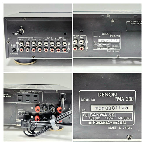 Premium Amplifier Denon Pma-390 Aux