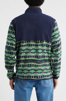 Trainer Sweatshirts Dark Seas Walter Fleece Quarter Zipullover Navy Teal