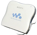 Portable Md Player Sony Mz-E600 W) Mdlp