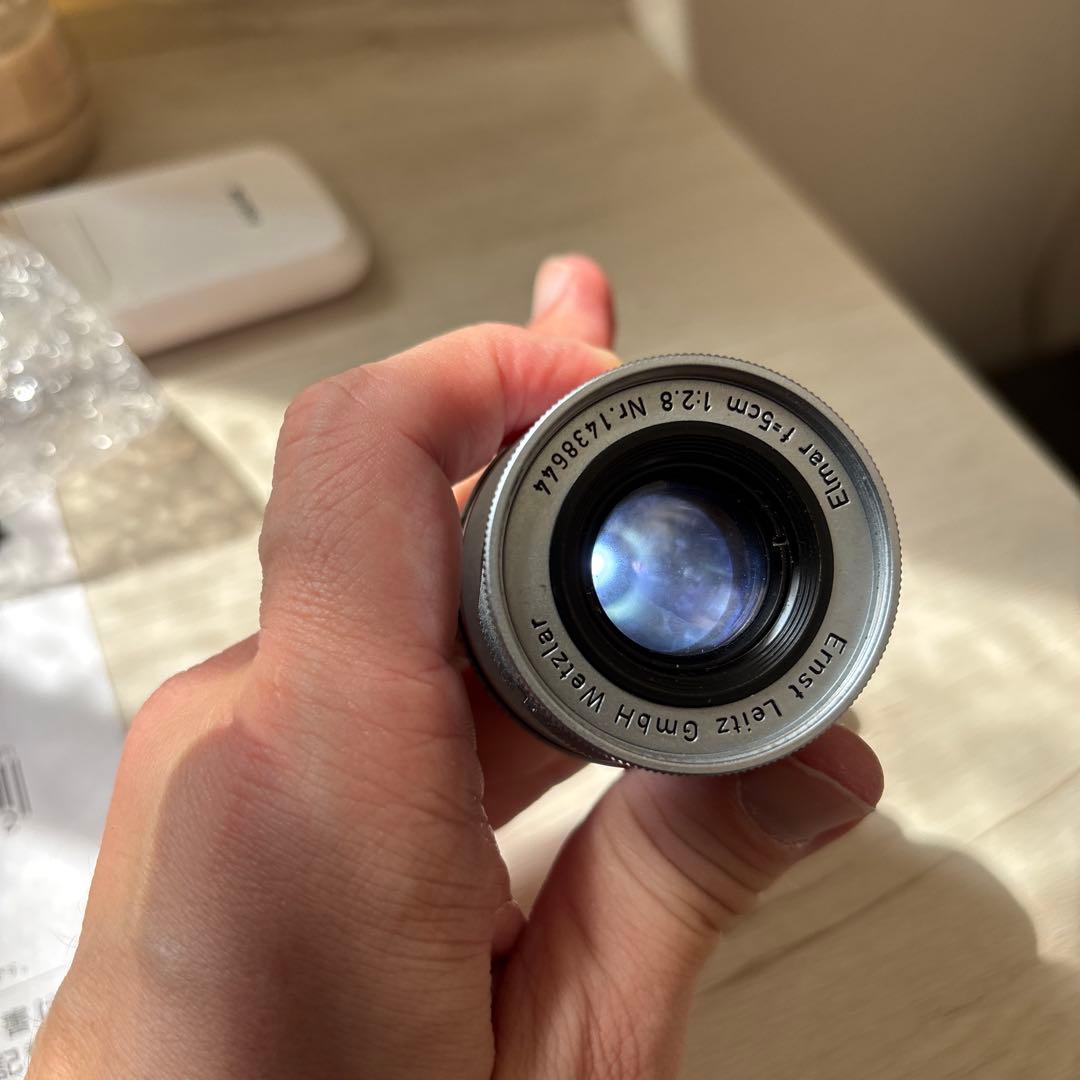 Leica Prime Lenses Ernst Leitz Elmar F2.8 Lens
