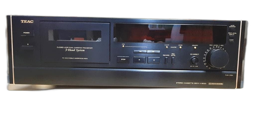 Teac Cassette Player 3-Head System V-9000