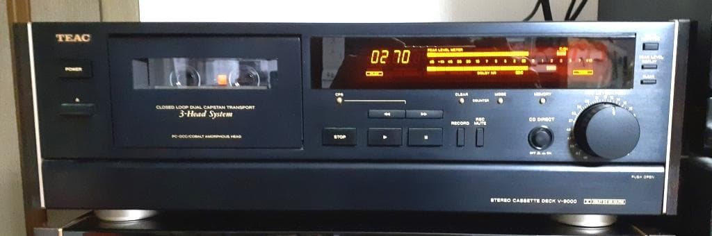 Teac Cassette Player 3-Head System V-9000