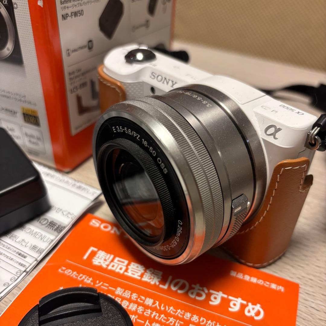 Cámaras Sony con lentes intercambiables sin espejo 5000