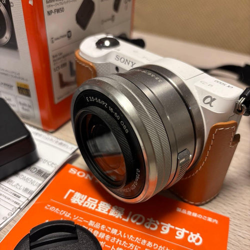 Cámaras Sony con lentes intercambiables sin espejo 5000