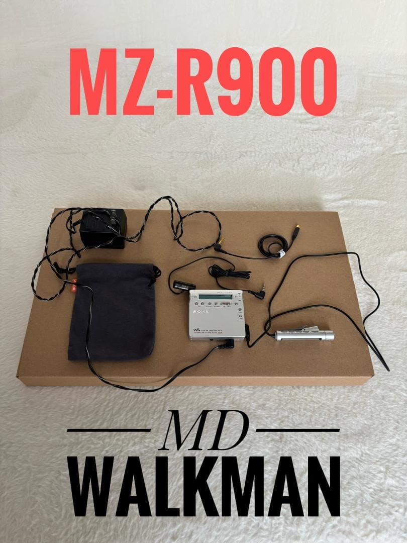 Sony Portable Md Players Mz-R900 Walkman