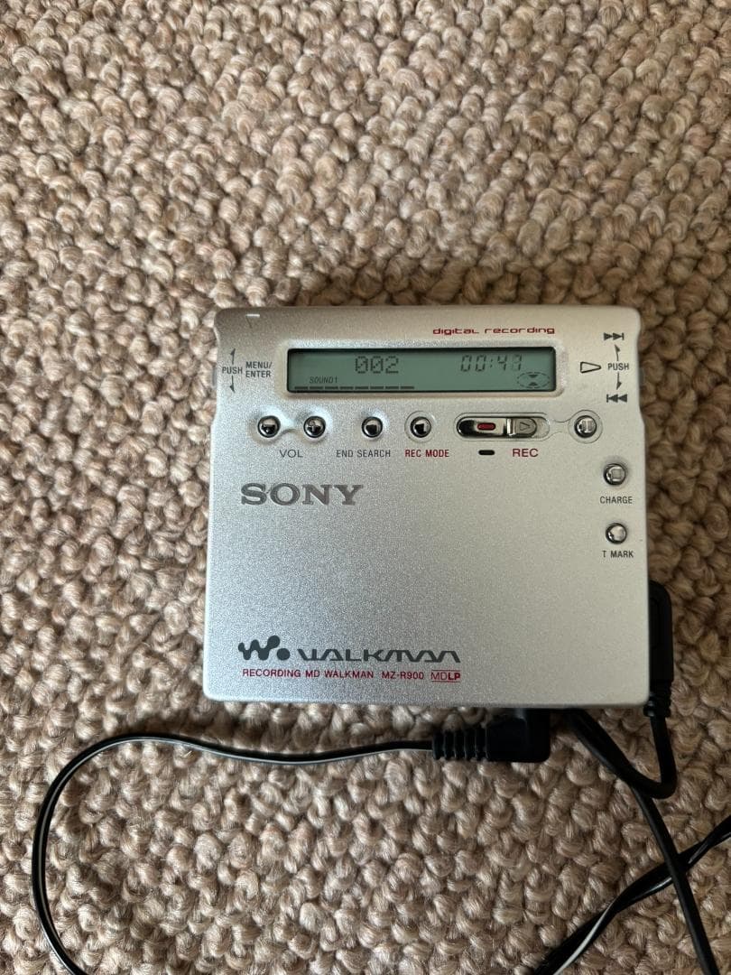 Sony Portable Md Players Mz-R900 Walkman