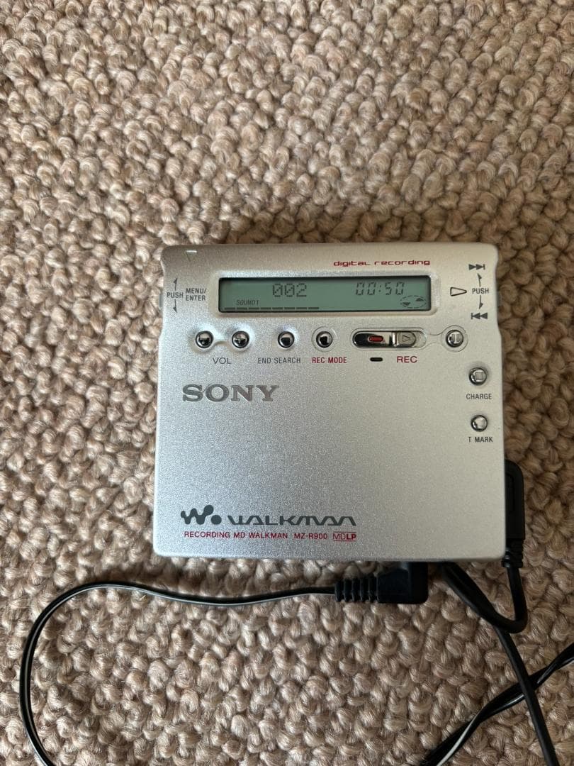 Sony Portable Md Players Mz-R900 Walkman