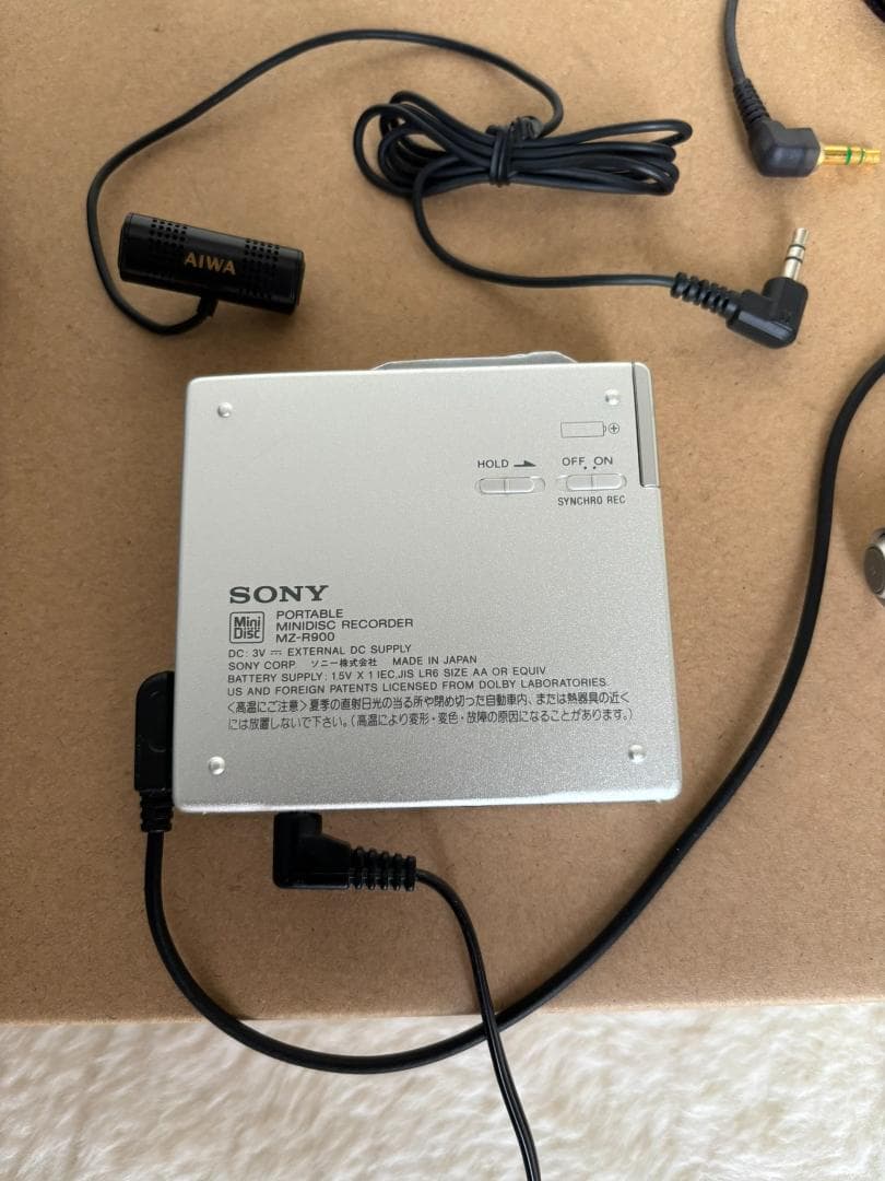 Sony Portable Md Players Mz-R900 Walkman