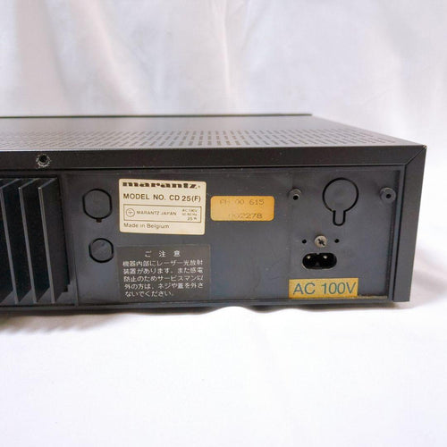 Marantz Cd Sacd Players Cd-25