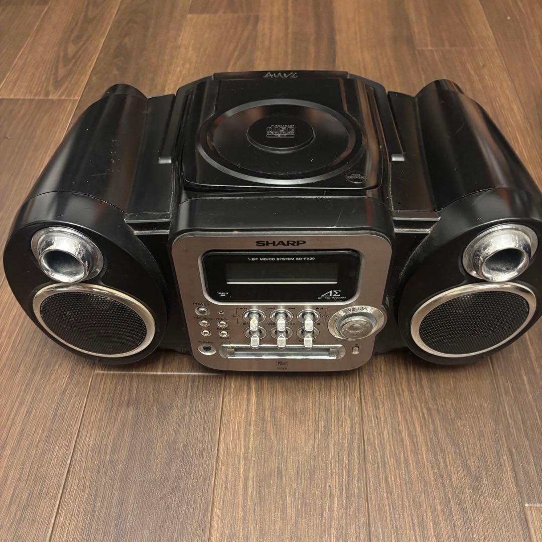 Radios Radio Cassette Players Sharp Sd-Fx20 Md Cd Auvi Mdlp