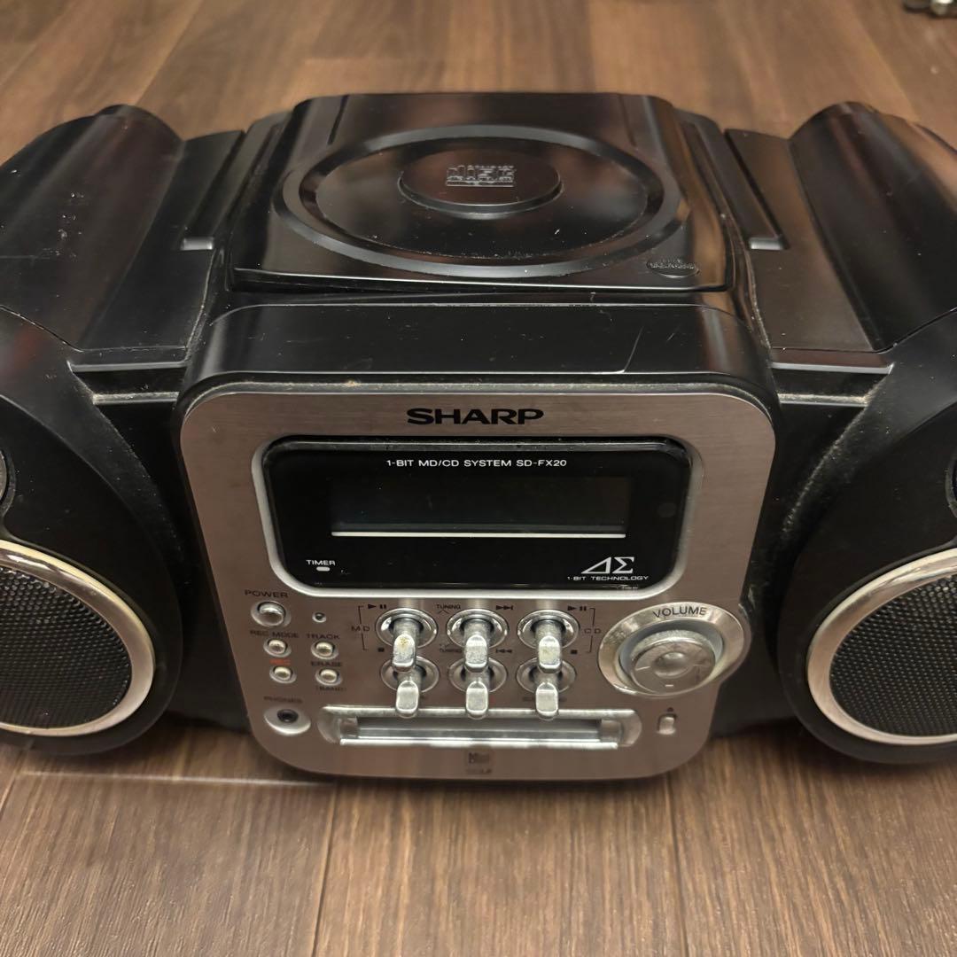 Radios Radio Cassette Players Sharp Sd-Fx20 Md Cd Auvi Mdlp