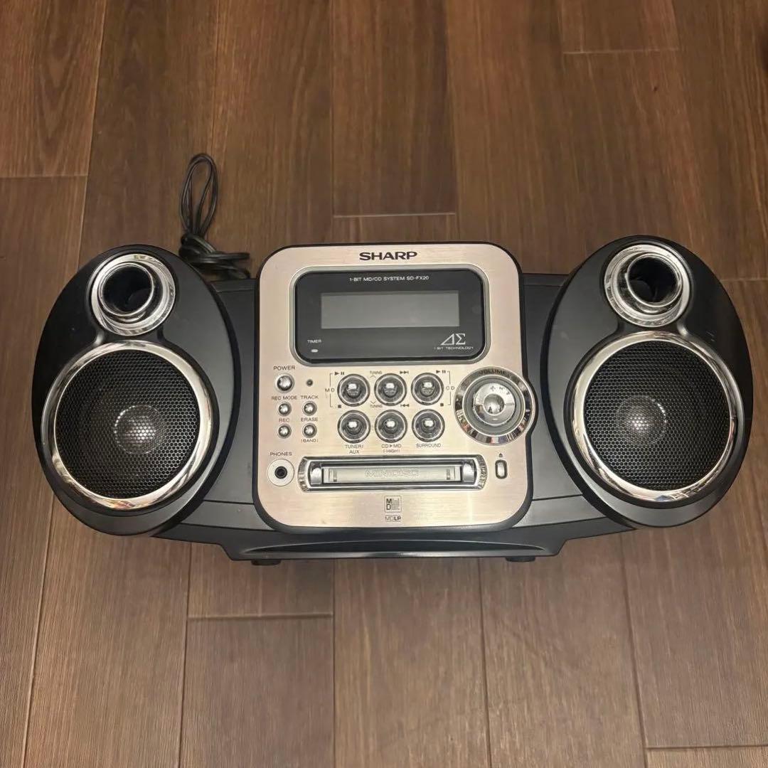 Radios Radio Cassette Players Sharp Sd-Fx20 Md Cd Auvi Mdlp