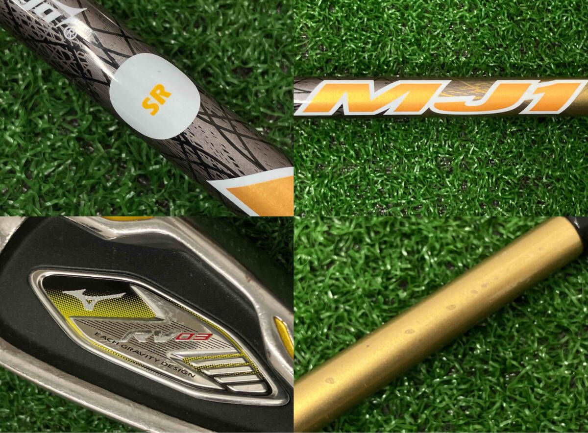 Single Iron Mizuno Rv03 6 (6-9/S/P) Ust Mamiya Mj1 Proforce Sr
