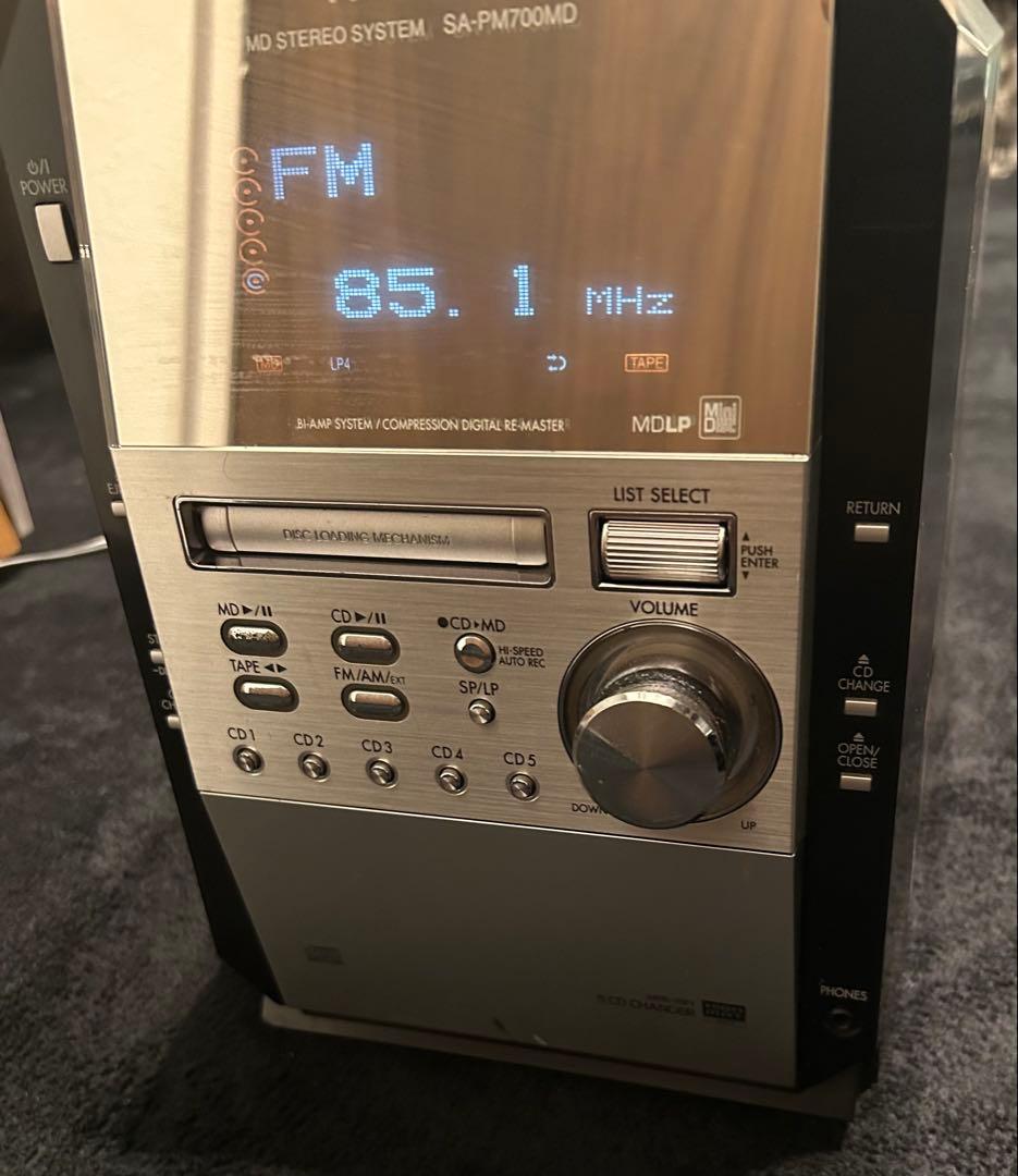 Panasonic Cd, Md Cassette Decks Sa-Pm700Md