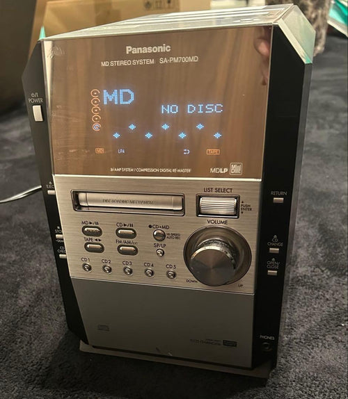 Panasonic Cd, Md Cassette Decks Sa-Pm700Md