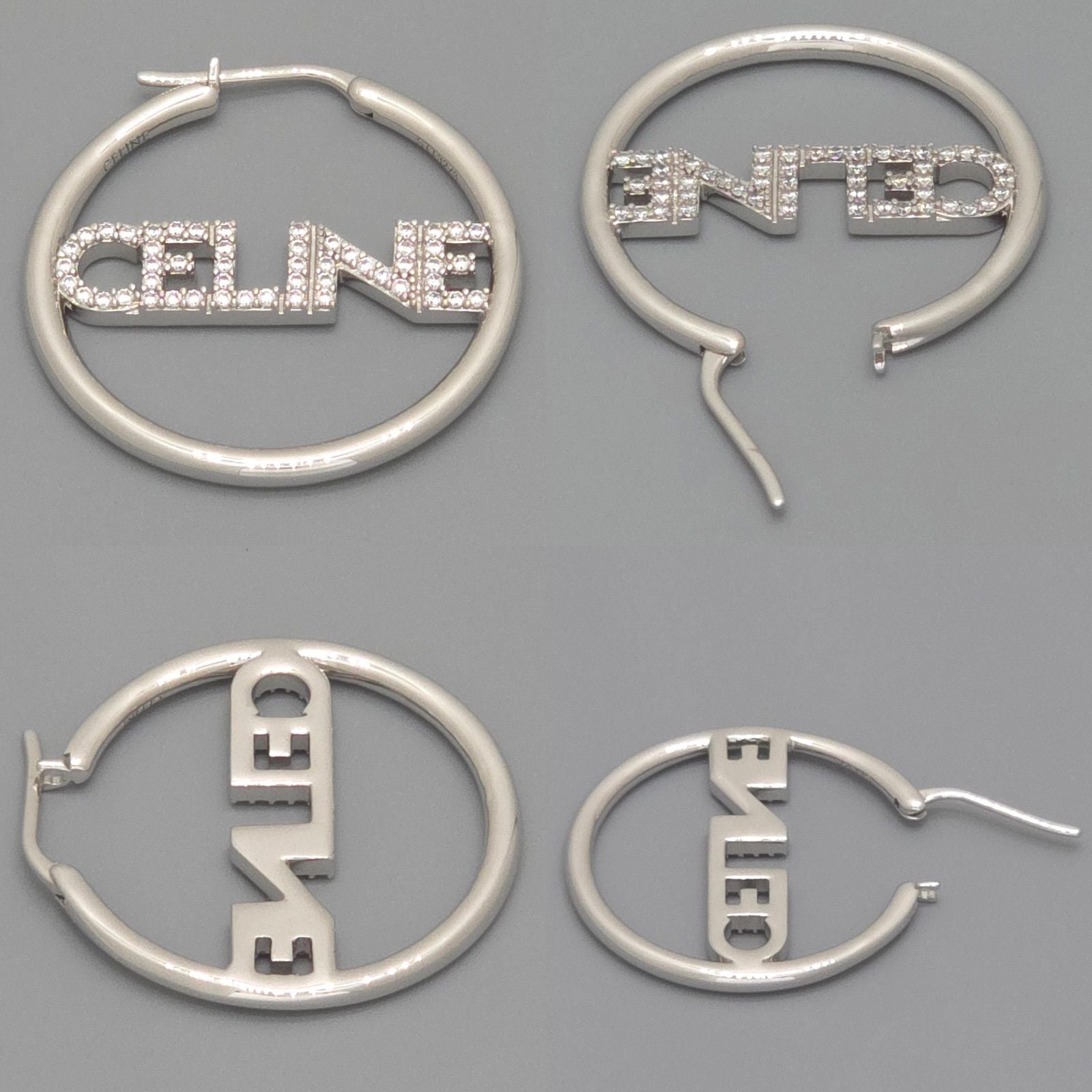 Celine Earrings (For Both Ears) 12.09G Stt3273