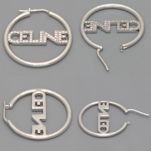 Celine Earrings (For Both Ears) 12.09G Stt3273