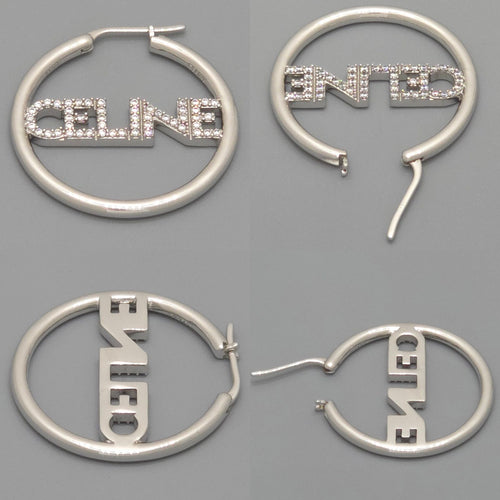 Celine Earrings (For Both Ears) 12.09G Stt3273