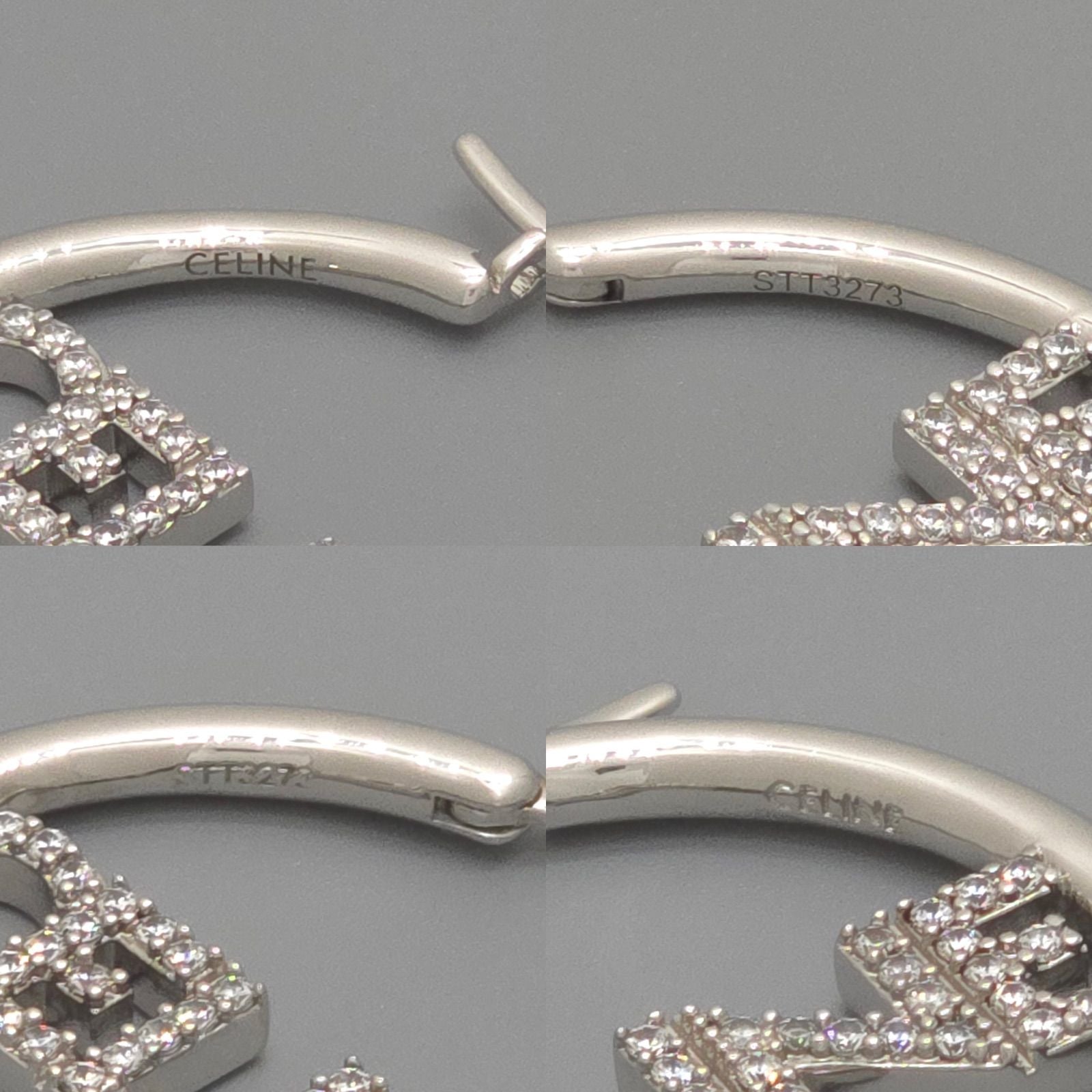 Celine Earrings (For Both Ears) 12.09G Stt3273