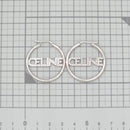 Celine Earrings (For Both Ears) 12.09G Stt3273