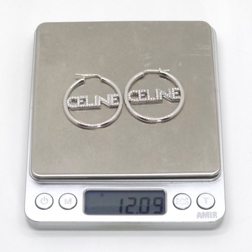 Celine Earrings (For Both Ears) 12.09G Stt3273