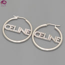 Celine Earrings (For Both Ears) 12.09G Stt3273