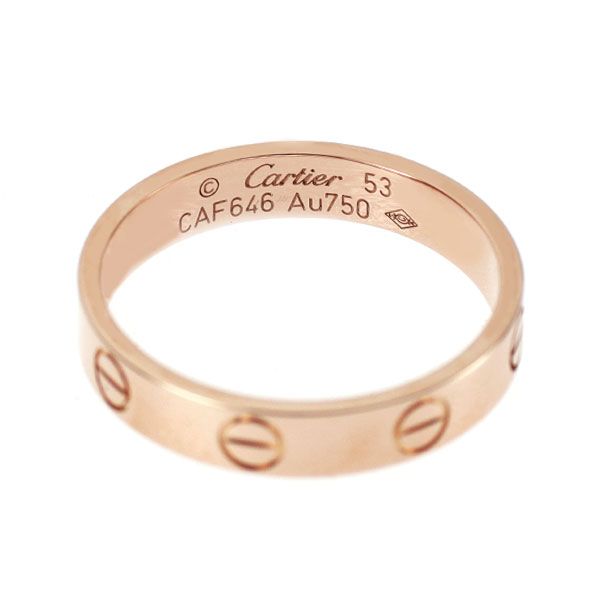 Cartier Ring K18Pg 53