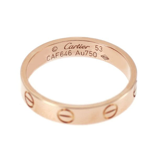 Cartier Ring K18Pg 53