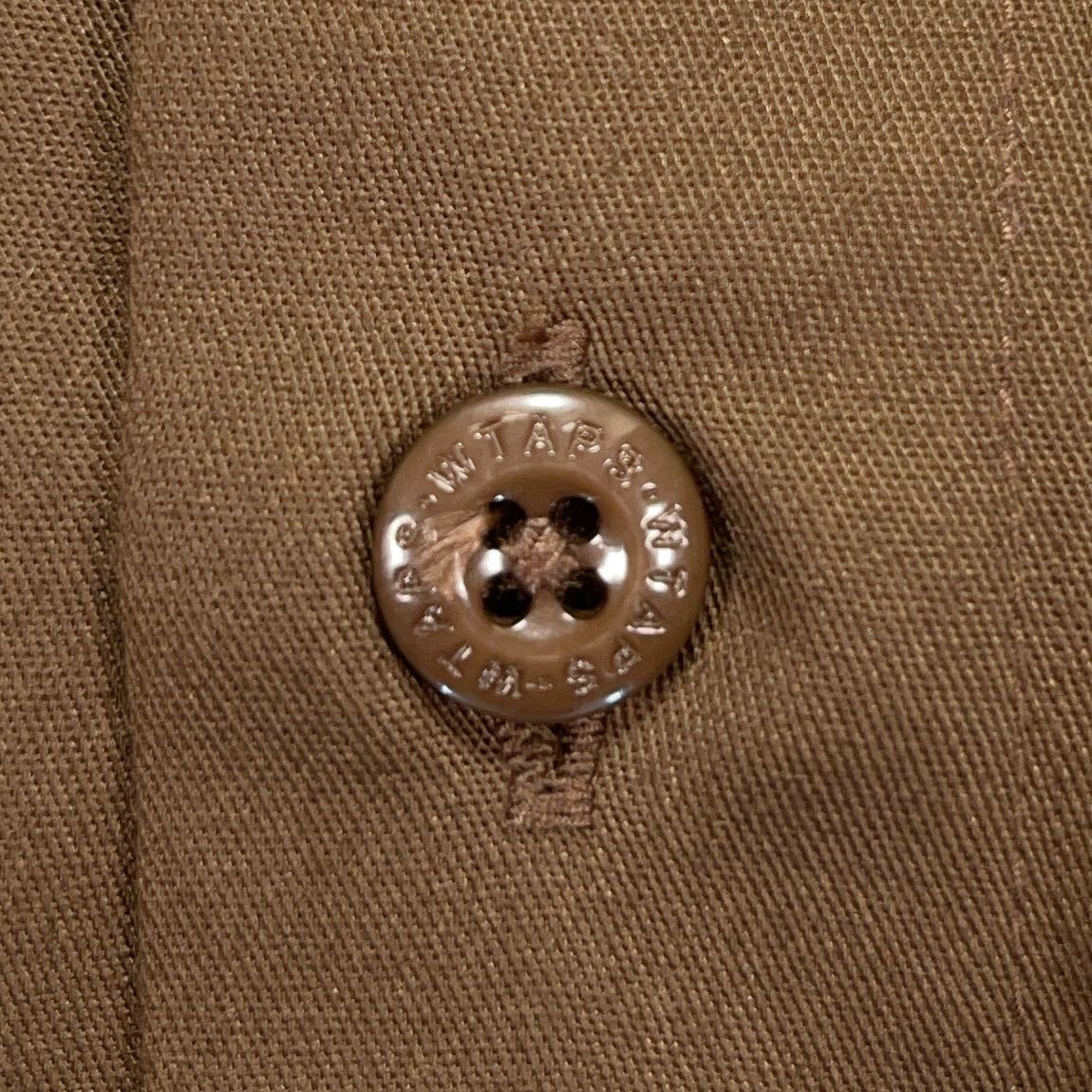 Wtaps Work Shirt 24Ss Repo/Ss/Ctpl.Twill.Prtc 02 241Cwdt-Shm07