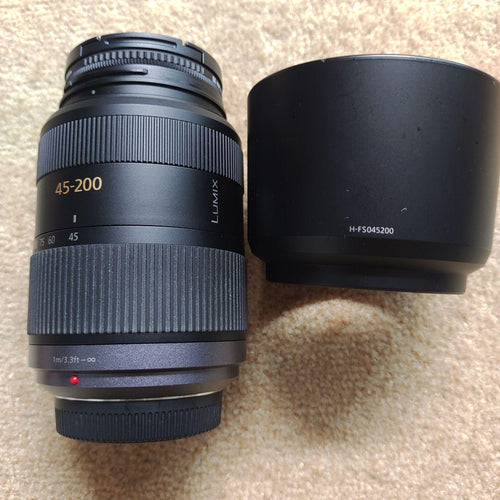 Panasonic Zoom Lenses Lumix G Vario 45-200Mm H-Fs045200