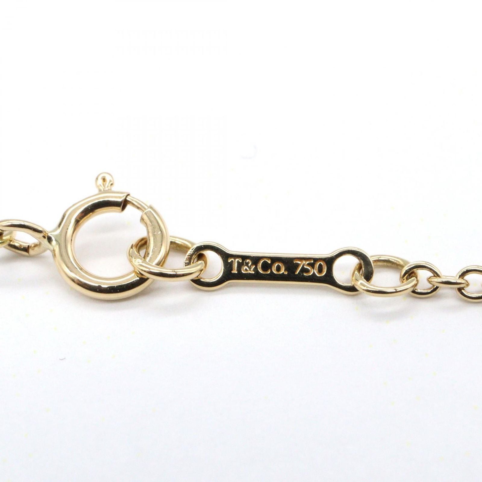Tiffany Necklace Co 61 K18 Used A