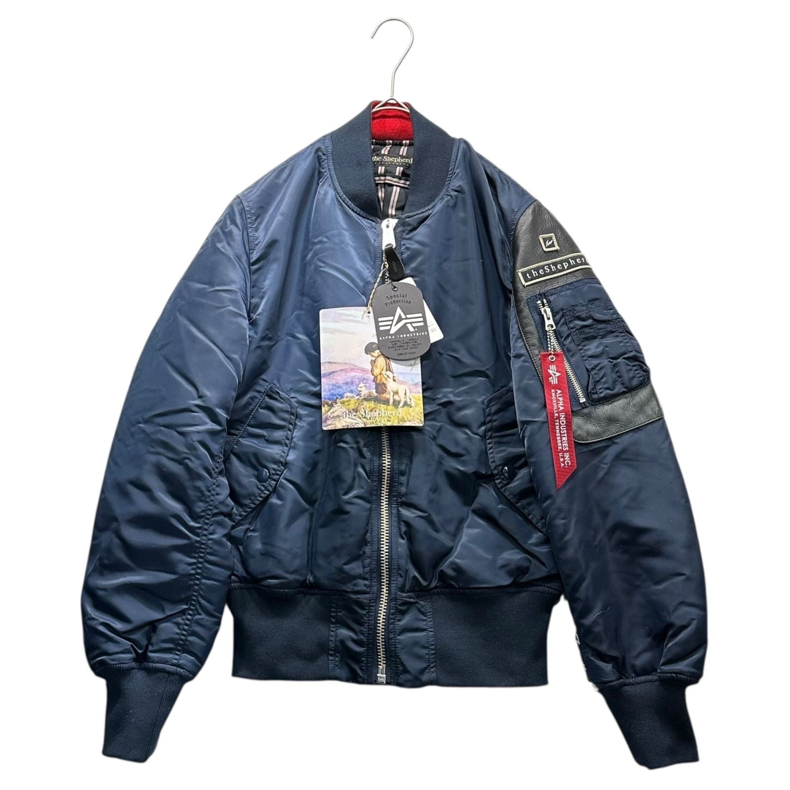 The Shepherd Ma-1 Chaqueta de vuelo encubierta (Exclusivo de Sendai Usr7291 S